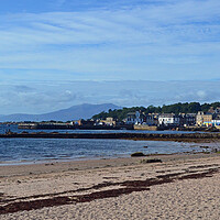 Buy canvas prints of Millport beach and harbour by Allan Durward Photography
