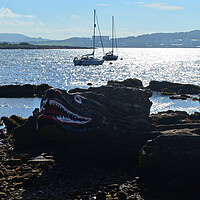 Buy canvas prints of Millport seafront and Crocodile Rock by Allan Durward Photography