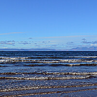 Buy canvas prints of Isle of Arran viewed from Troon by Allan Durward Photography