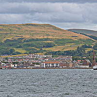 Buy canvas prints of Waverley berthed at Largs and Millport ferry  by Allan Durward Photography