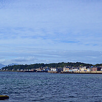Buy canvas prints of Newtown Bay Millport, Great Cumbrae by Allan Durward Photography