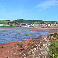 Buy canvas prints of Millport, a view of Kames bay by Allan Durward Photography