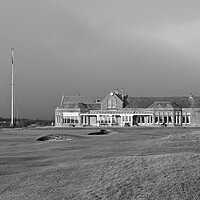 Buy canvas prints of 18th hole at Royal Troon by Allan Durward Photography