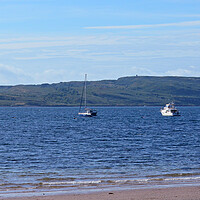 Buy canvas prints of Isle of Cumbrae viewed from Millport by Allan Durward Photography