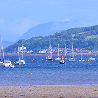 Buy canvas prints of Nautical scene at Fairlie, Largs by Allan Durward Photography
