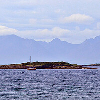 Buy canvas prints of Arran and an Eilean millport by Allan Durward Photography