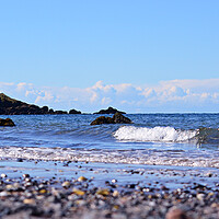 Buy canvas prints of  Ayrshire coastal scene at Turnberry, South Ayrshi by Allan Durward Photography