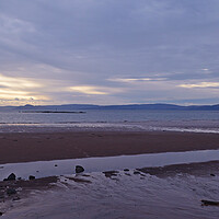 Buy canvas prints of Seamill beach and Firth of Clyde view by Allan Durward Photography