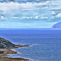 Buy canvas prints of South Ayrshire coastal view, Culzean and Ailsa Cra by Allan Durward Photography