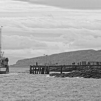 Buy canvas prints of PS Waverley berthing at Millport by Allan Durward Photography