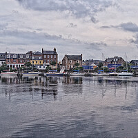 Buy canvas prints of Ayr harbour marina by Allan Durward Photography