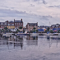 Buy canvas prints of Serene and picturesque marina at Ayr by Allan Durward Photography