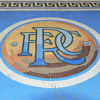 Buy canvas prints of Rangers FC crest mosaic by Allan Durward Photography