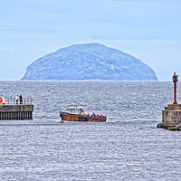 Buy canvas prints of Glorious entering home port of Girvan, South Ayrsh by Allan Durward Photography