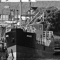 Buy canvas prints of "MV Kyles", Clyde coaster, Irvine by Allan Durward Photography