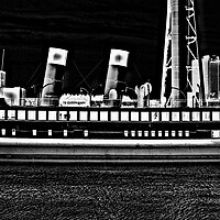 Buy canvas prints of TS Queen Mary Glasgow by Allan Durward Photography