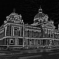 Buy canvas prints of Govan Town Hall, Glasgow by Allan Durward Photography