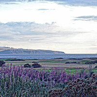 Buy canvas prints of Ailsa Craig and Heads of Ayr from Prestwick by Allan Durward Photography
