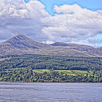 Buy canvas prints of Goatfell, Isle of Arran, Bonnie Scotland by Allan Durward Photography