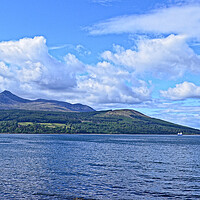 Buy canvas prints of Goat Fell on the lovely Isle of Arran by Allan Durward Photography