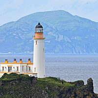 Buy canvas prints of Turnberry  lighthouse and Ailsa Craig by Allan Durward Photography