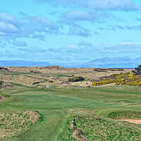 Buy canvas prints of Postage Stamp, Royal Troon by Allan Durward Photography