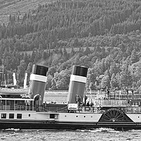 Buy canvas prints of Waverley paddle steamer, Brodick Arran by Allan Durward Photography
