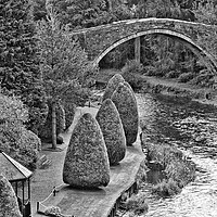 Buy canvas prints of Haunting Brig o Doon,  Alloway, Ayr, Scotland by Allan Durward Photography