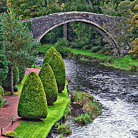 Buy canvas prints of Brig o Doon, of Burns fame by Allan Durward Photography
