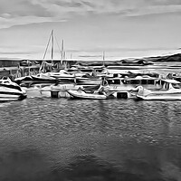 Buy canvas prints of Maidens harbour South Ayrshire by Allan Durward Photography