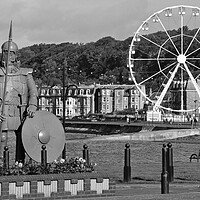 Buy canvas prints of Magnus the Viking, Largs, North Ayrshire by Allan Durward Photography