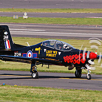 Buy canvas prints of RAF Tucano, Lest We Forget by Allan Durward Photography