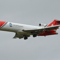 Buy canvas prints of Boeing 727 G-OSRA by Allan Durward Photography