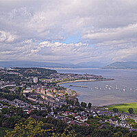 Buy canvas prints of Gourock, Inverclyde by Allan Durward Photography