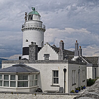 Buy canvas prints of Cloch Point Lighthouse Inverclyde by Allan Durward Photography