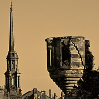 Buy canvas prints of Ayr town centre architecture by Allan Durward Photography