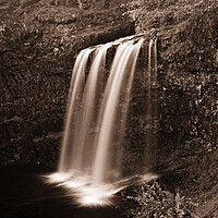 Buy canvas prints of Dalcairney Falls Dalmellington by Allan Durward Photography