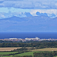 Buy canvas prints of A view over Troon to Arran by Allan Durward Photography