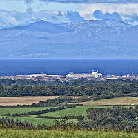 Buy canvas prints of Over Troon to Arran by Allan Durward Photography