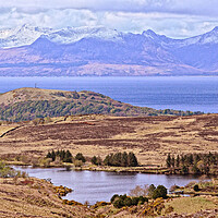 Buy canvas prints of Fairlie Moor Road view, North Ayrshire by Allan Durward Photography