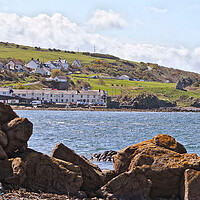 Buy canvas prints of Dunure, South Ayrshire by Allan Durward Photography