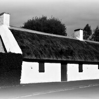 Buy canvas prints of Burns Cottage, Alloway, Ayr by Allan Durward Photography