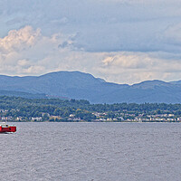 Buy canvas prints of Dunoon ferry crossing by Allan Durward Photography