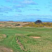 Buy canvas prints of The Postage Stamp 8th Royal Troon by Allan Durward Photography