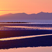 Buy canvas prints of Picturesque Arran sunset by Allan Durward Photography