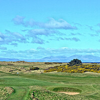 Buy canvas prints of Royal Troon GC,  Postage Stamp by Allan Durward Photography
