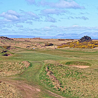 Buy canvas prints of The Postage Stamp, Royal Troon by Allan Durward Photography