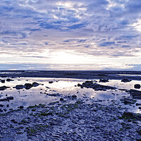 Buy canvas prints of Scottish coastal scene at Greenan, Ayr, Scotland by Allan Durward Photography