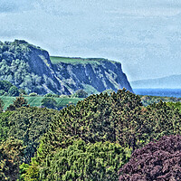 Buy canvas prints of Greenan Castle and Heads of Ayr by Allan Durward Photography