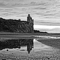 Greenan Castle Reflection Landscape